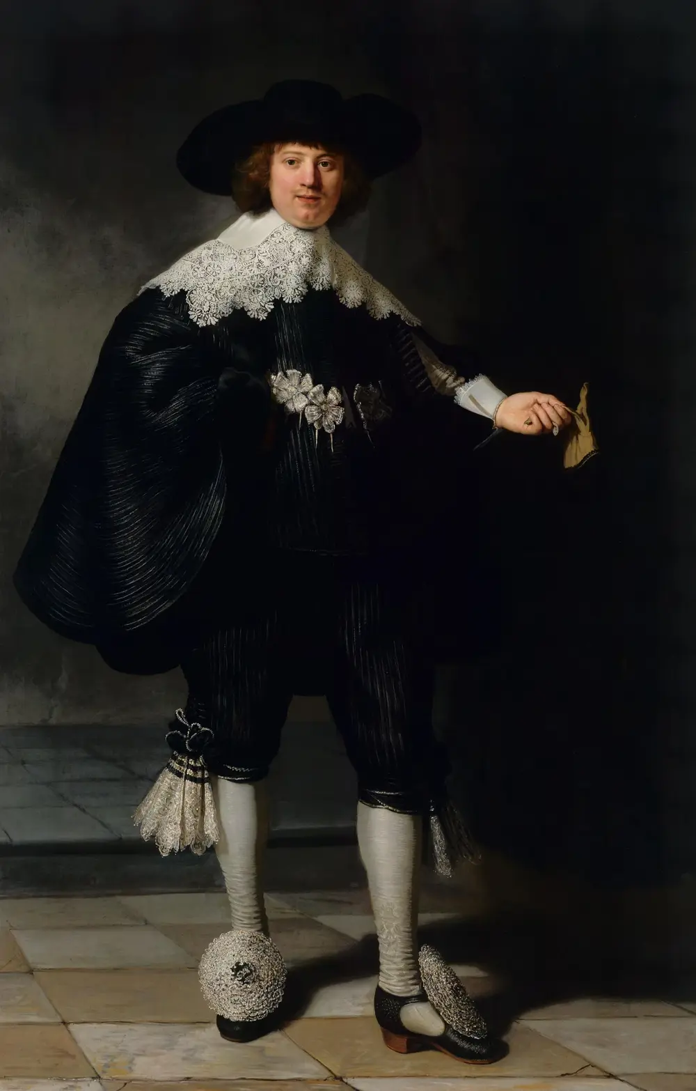 Portrait of Marten Soolmans — Rembrandt van Rijn