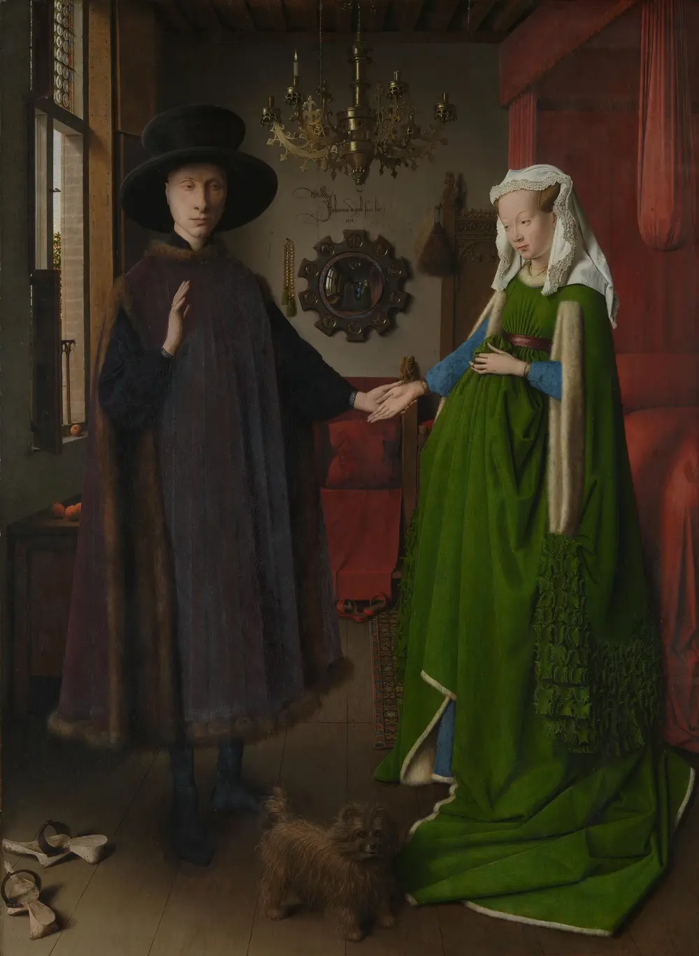 Arnolfini Portrait — Jan van Eyck