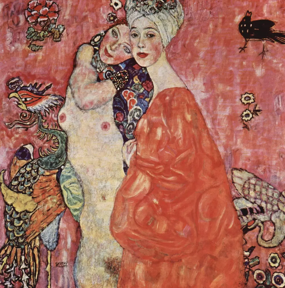 Die Freundinnen — Gustav Klimt