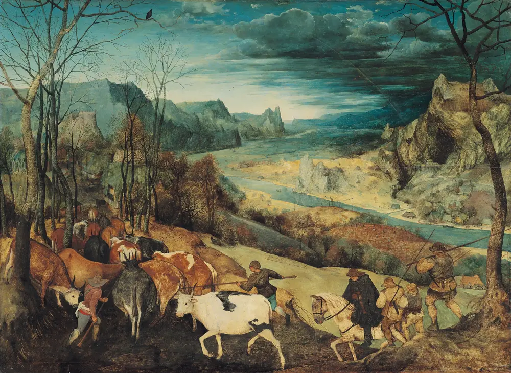 The Return of the Herd — Pieter Brueghel the Elder