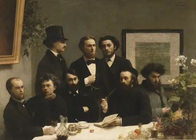 Un coin de table — Henri Fantin-Latour