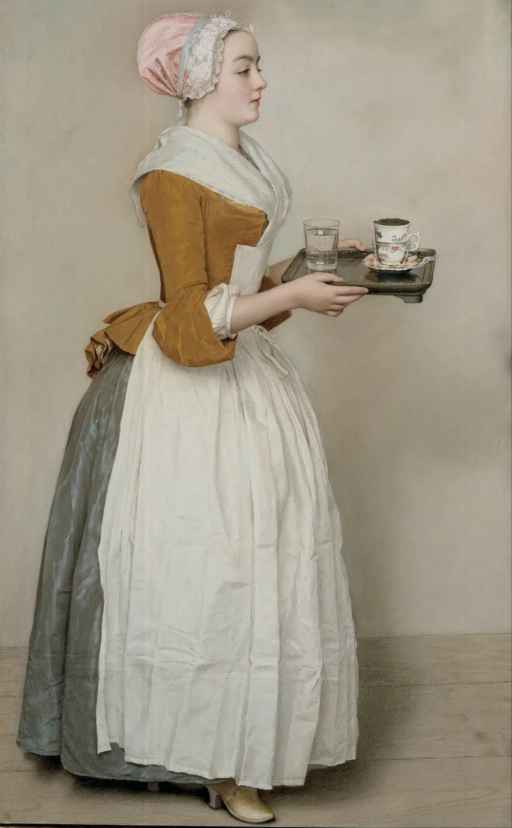 The Chocolate Girl — Jean-Étienne Liotard