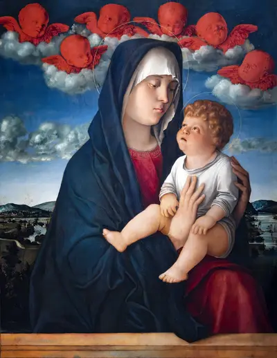 Madonna of the Red Cherubim — Giovanni Bellini