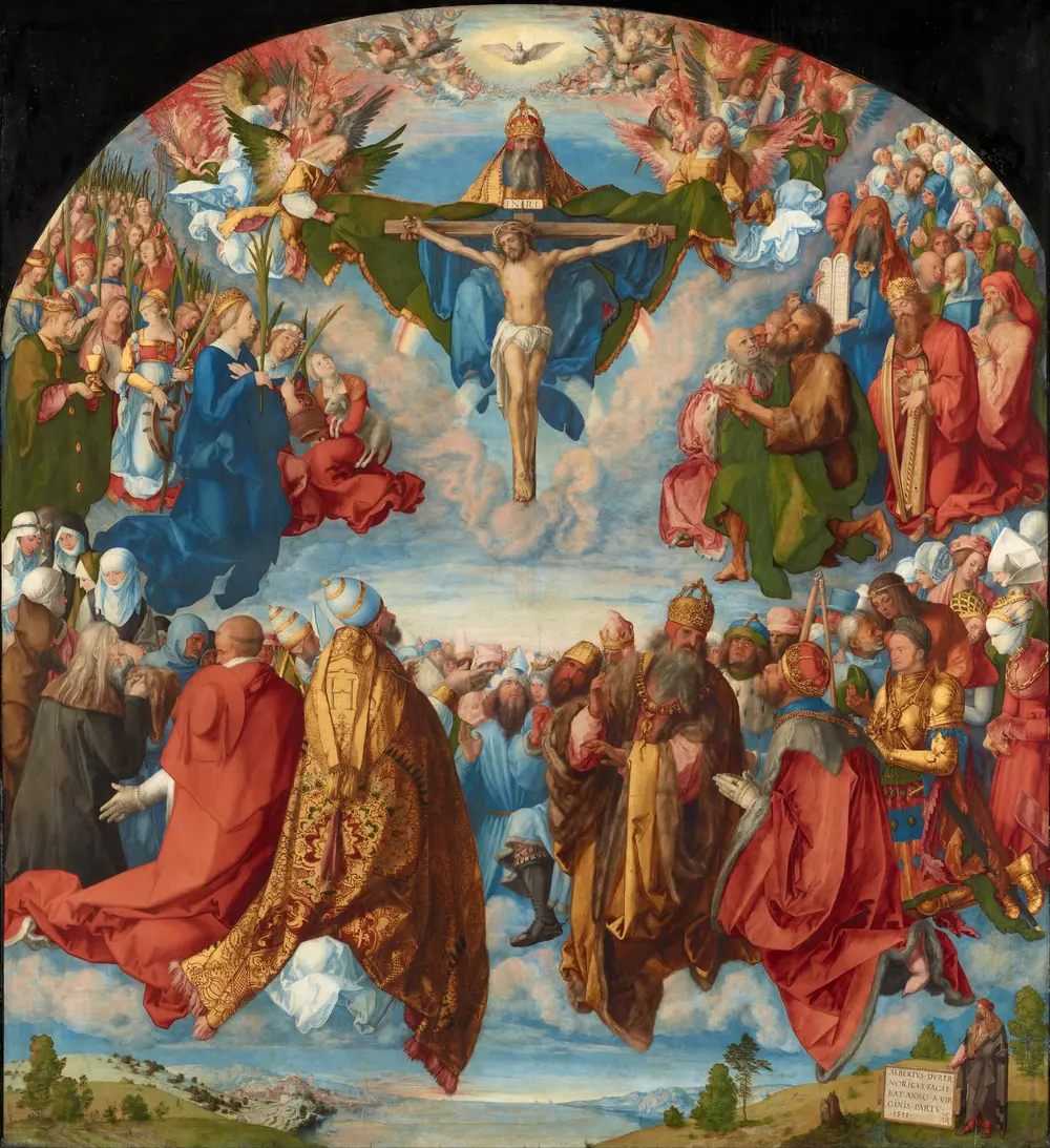Adoration of the Trinity — Albrecht Dürer