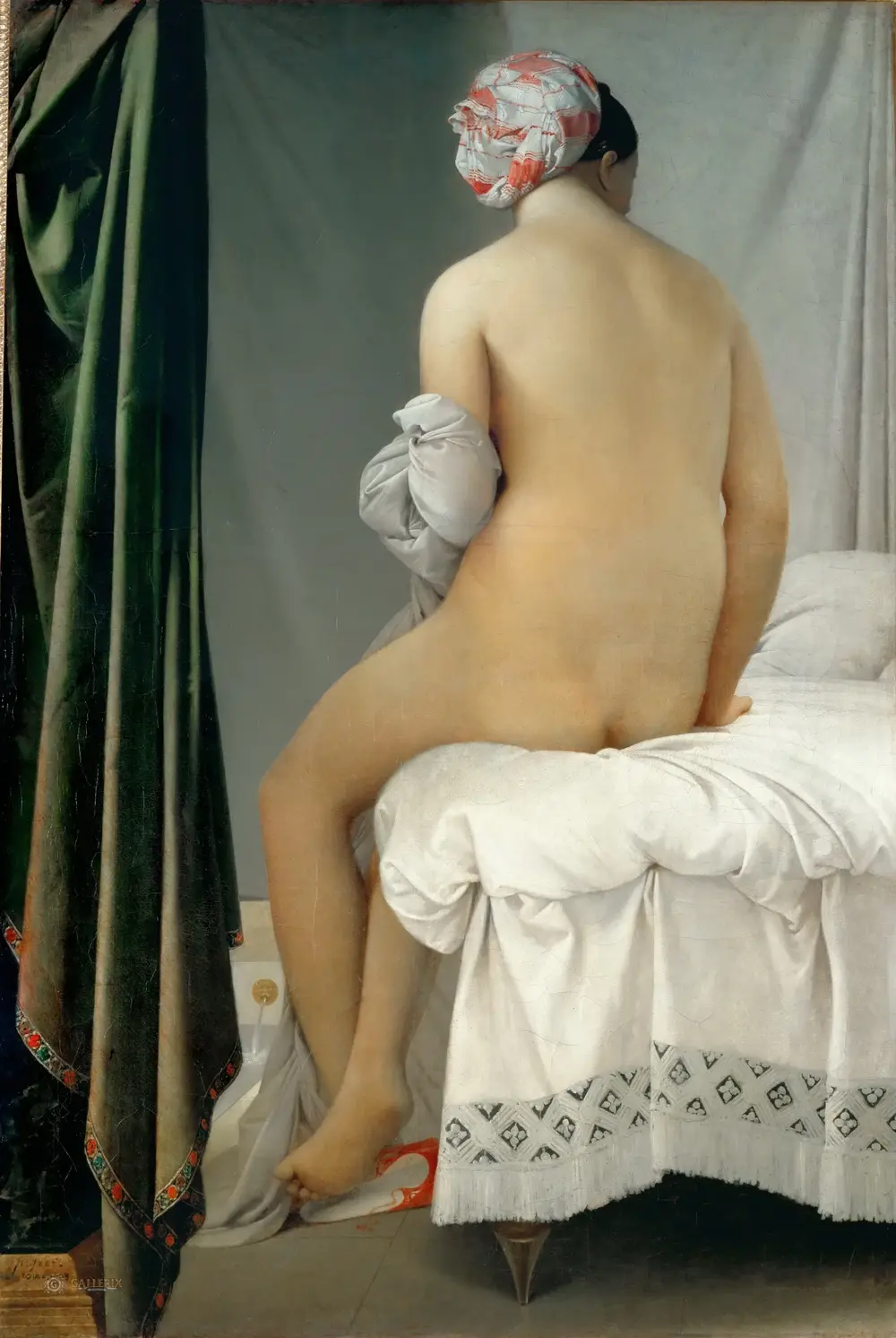 La Grande baigneuse — Jean Auguste Dominique Ingres