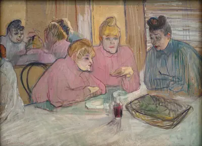 These Ladies in the Dining Room