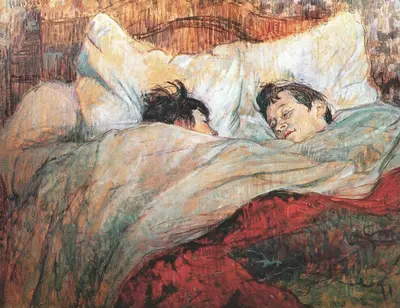 In Bed / The Bed — Henri de Toulouse-Lautrec