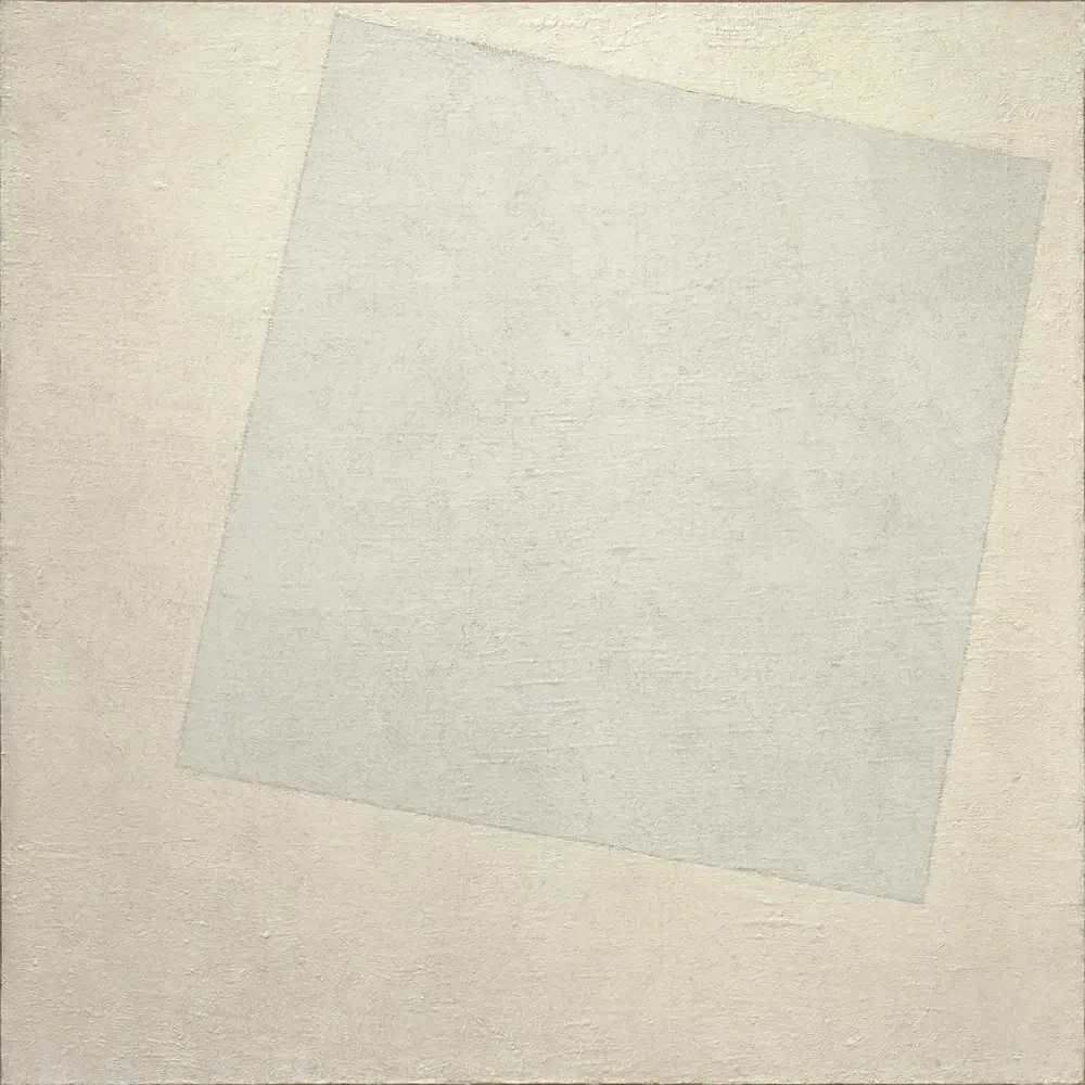 Suprematist Composition: White on White — Kazimir Malevich