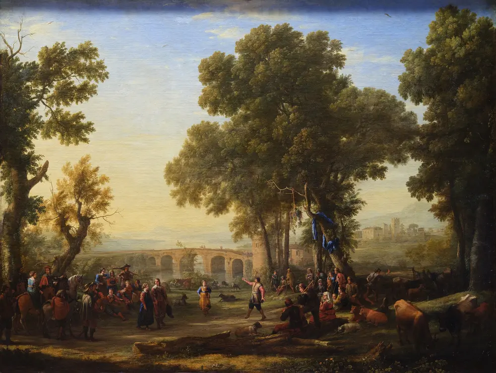 Village Fête — Claude Lorrain