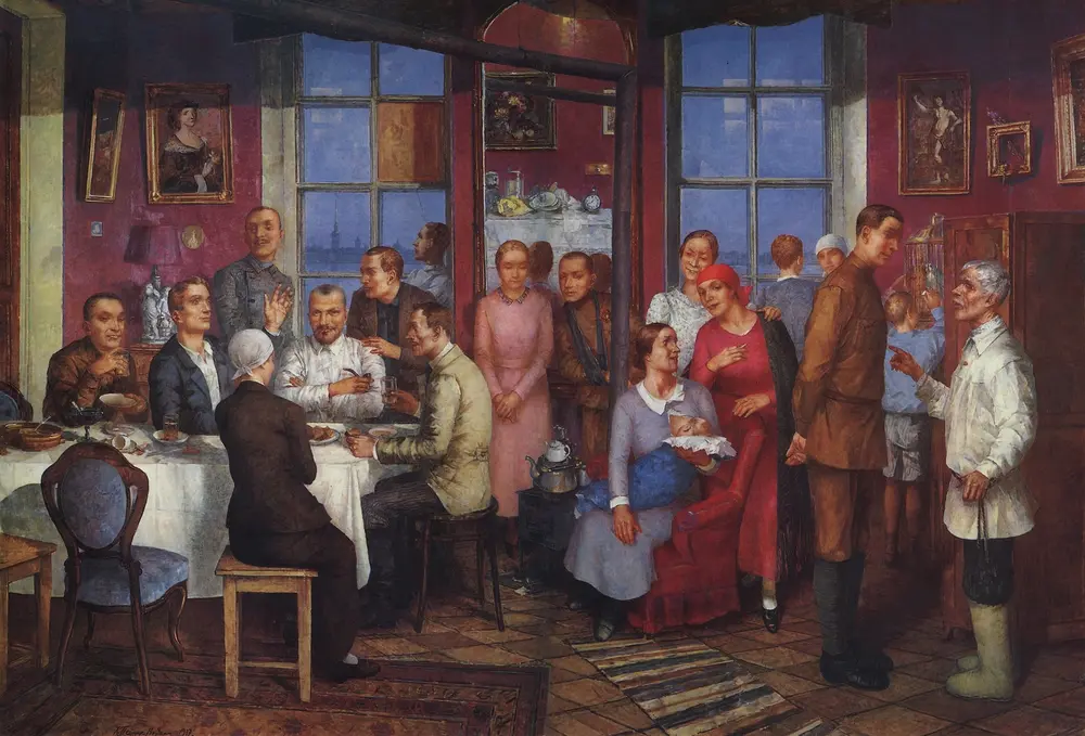 Moving party — Kuzma Petrov-Vodkin