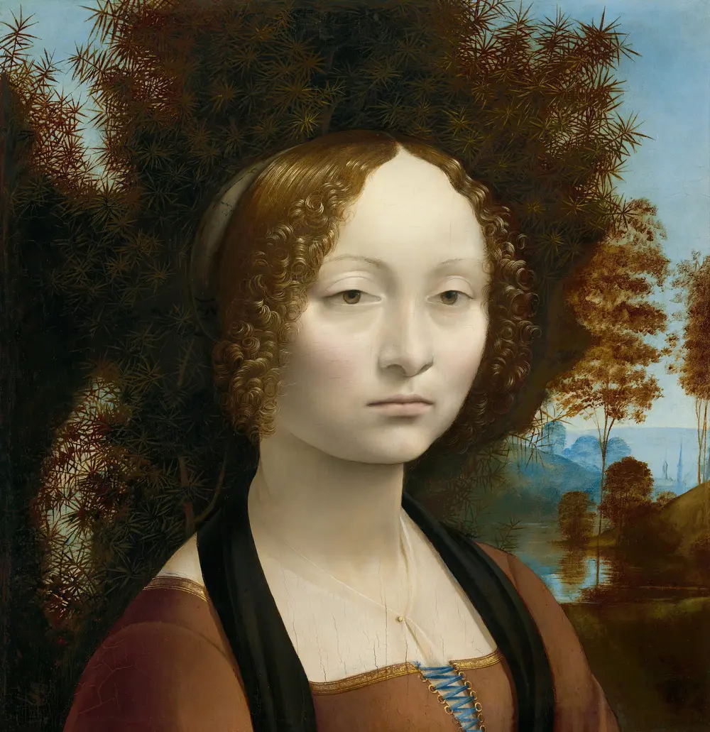 Ginevra de' Benci — Leonardo da Vinci
