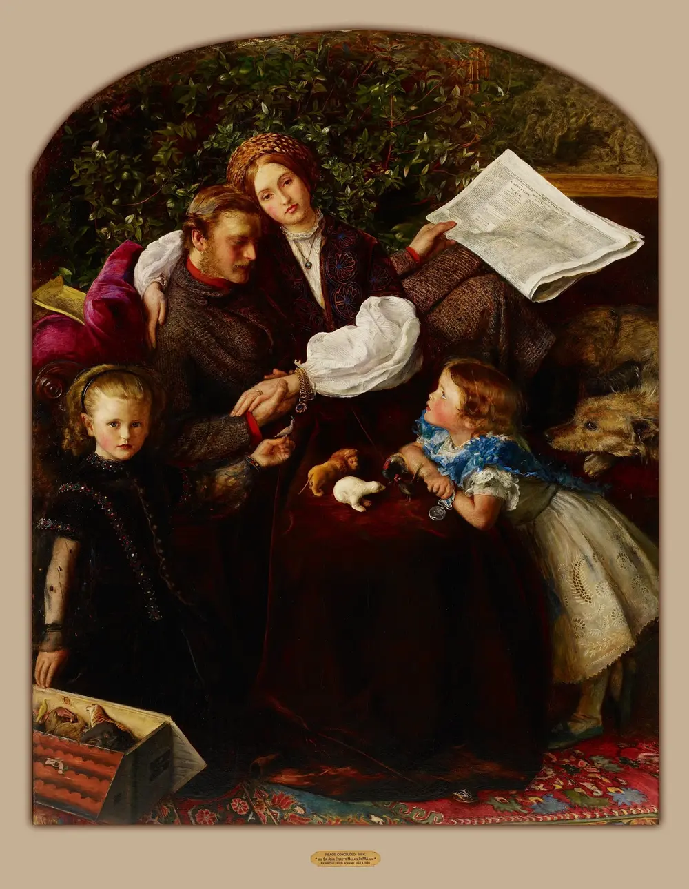 Peace Concluded — John Everett Millais