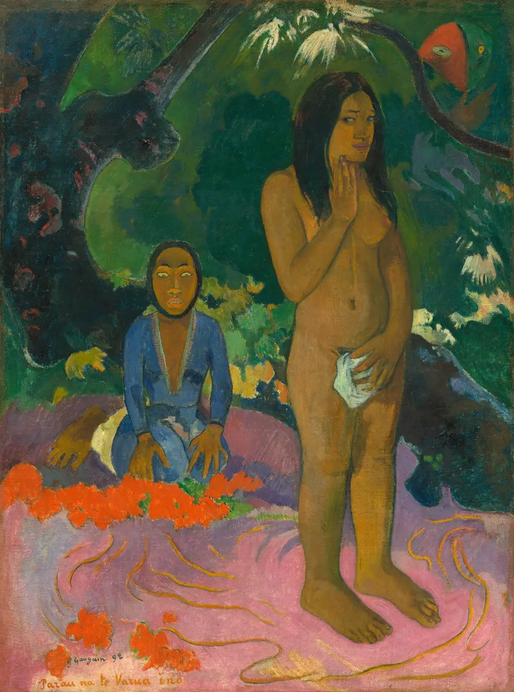Parau na te Varua ino (Words of the Devil) — Paul Gauguin