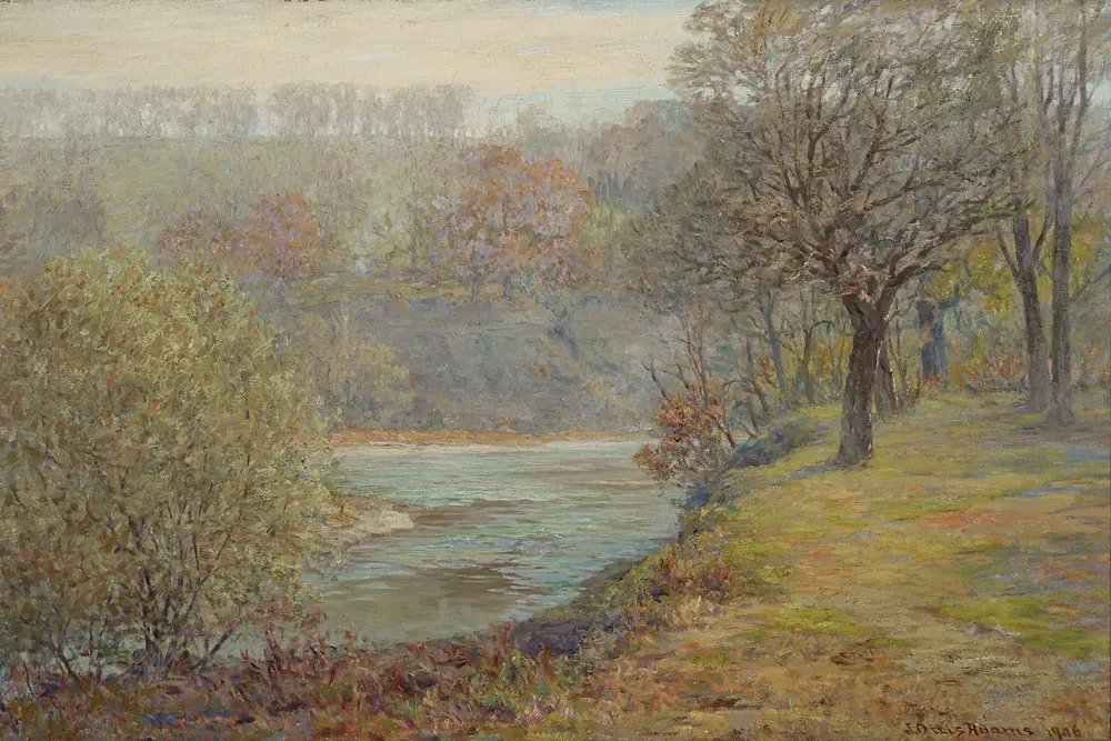 Late Autumn — John Ottis Adams (American, 1851-1927)