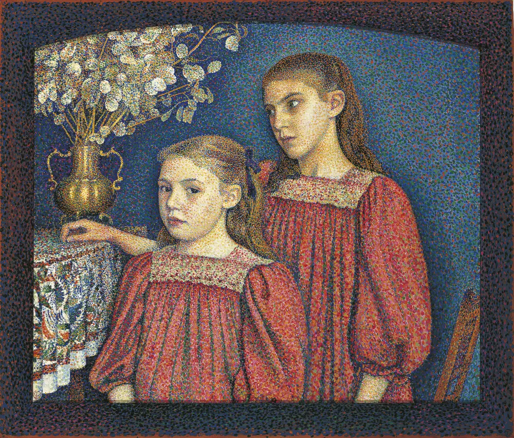 The Two Sisters or The Serruys Sisters — Georges Lemmen (Belgian, 1865-1916)