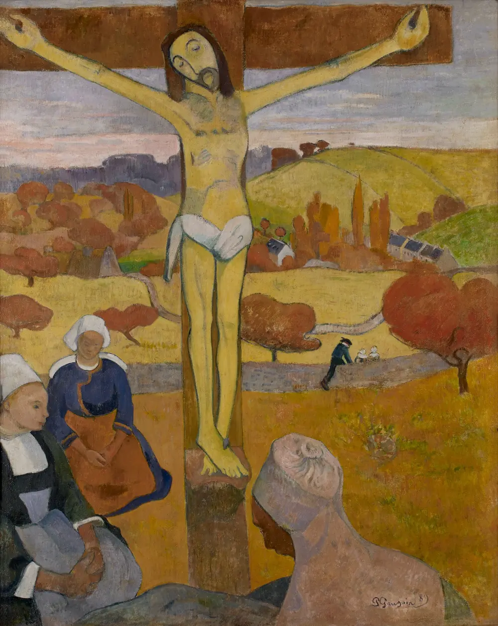 The Yellow Christ — Paul Gauguin