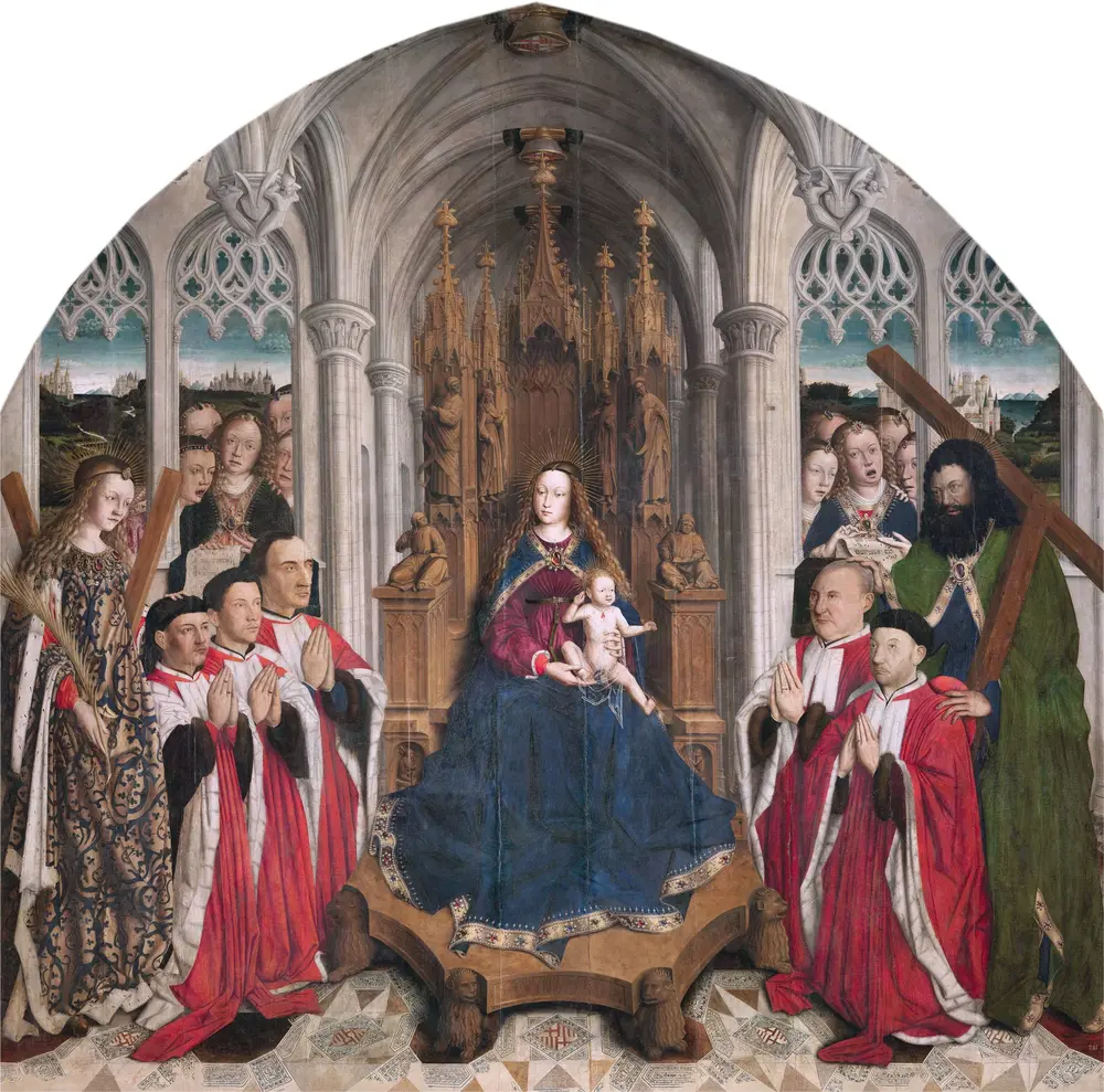 Virgin of the Councillors — Lluís Dalmau