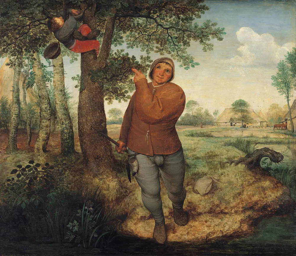 The Peasant and the Nest Robber — Pieter Brueghel the Elder