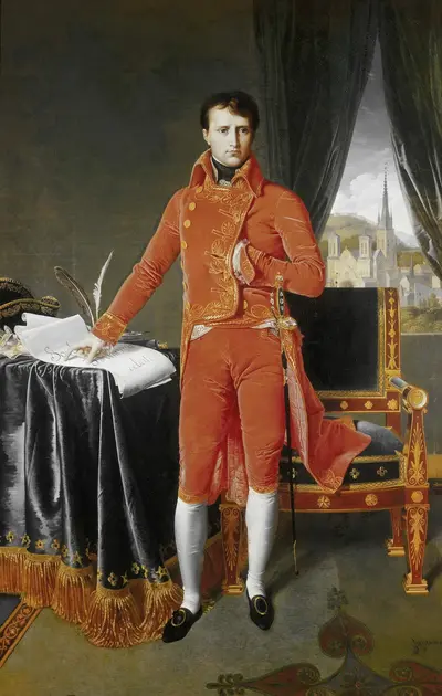Jean Auguste Dominique Ingres, Portrait de Napoléon Bonaparte en premier consul