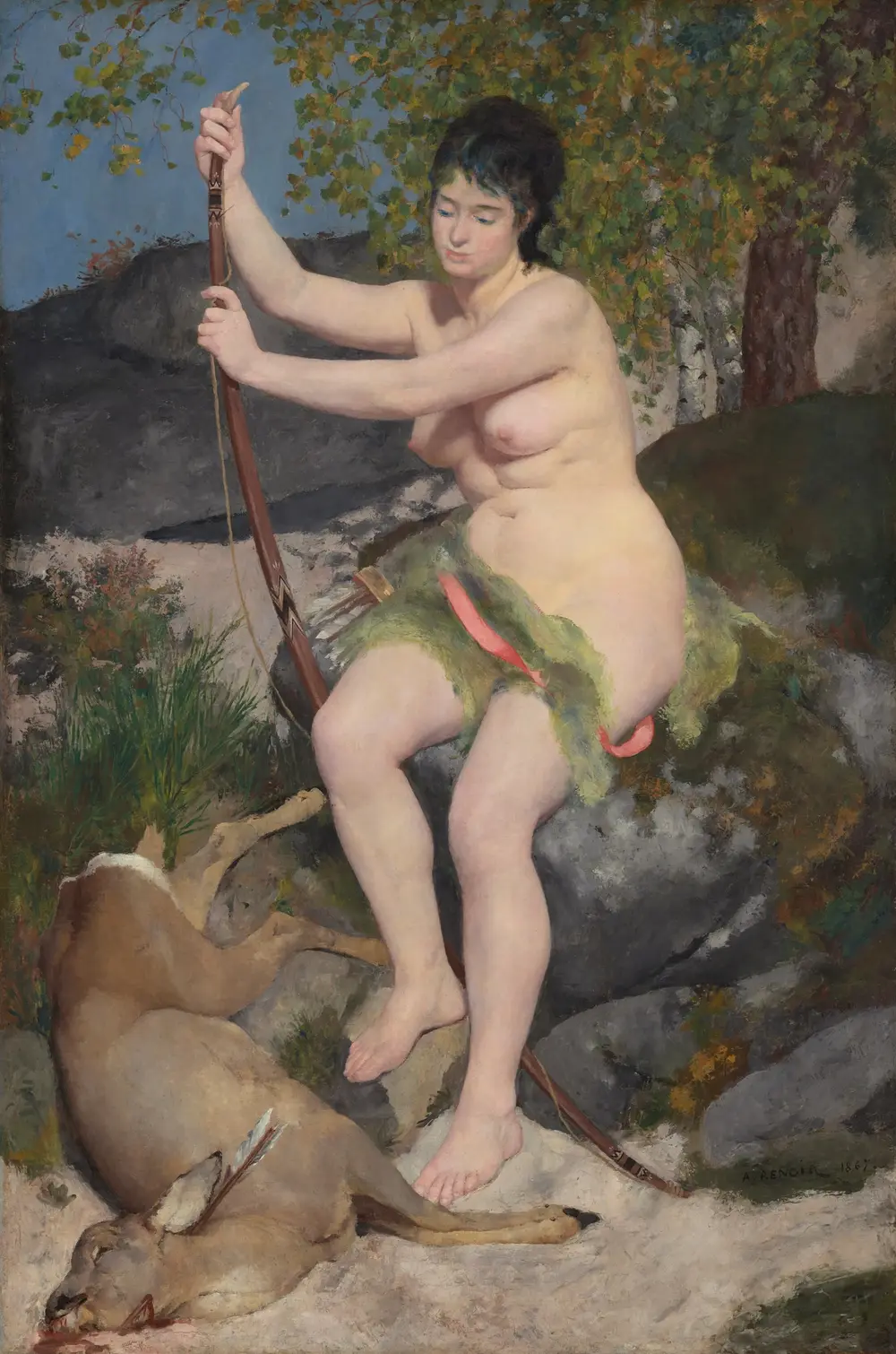 Diana — Pierre-Auguste Renoir