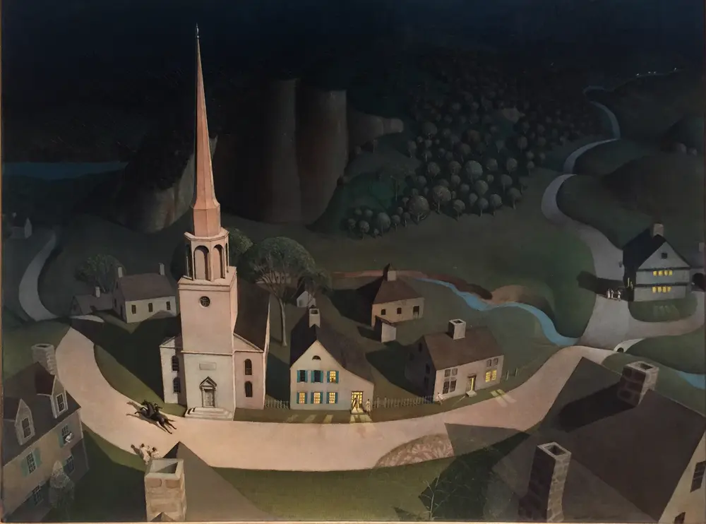 The Midnight Ride of Paul Revere — Грант Вуд