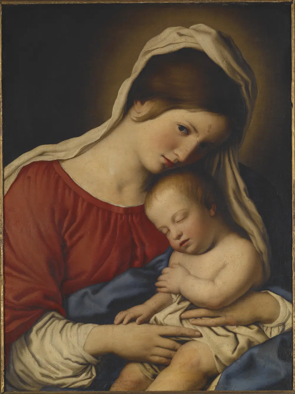 Madonna and Child — Workshop of Sassoferrato (Italian, 1609-1685)