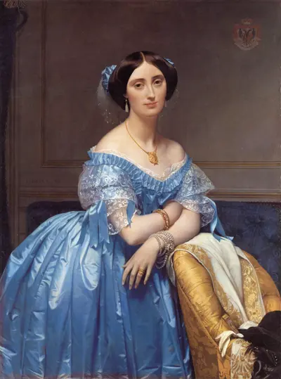 Portrait of Princess Albert de Broglie