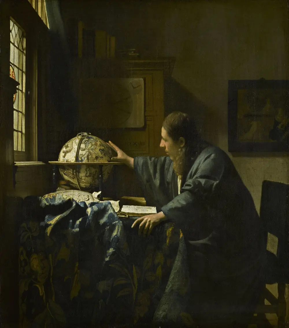 The Astronomer — Johannes Vermeer