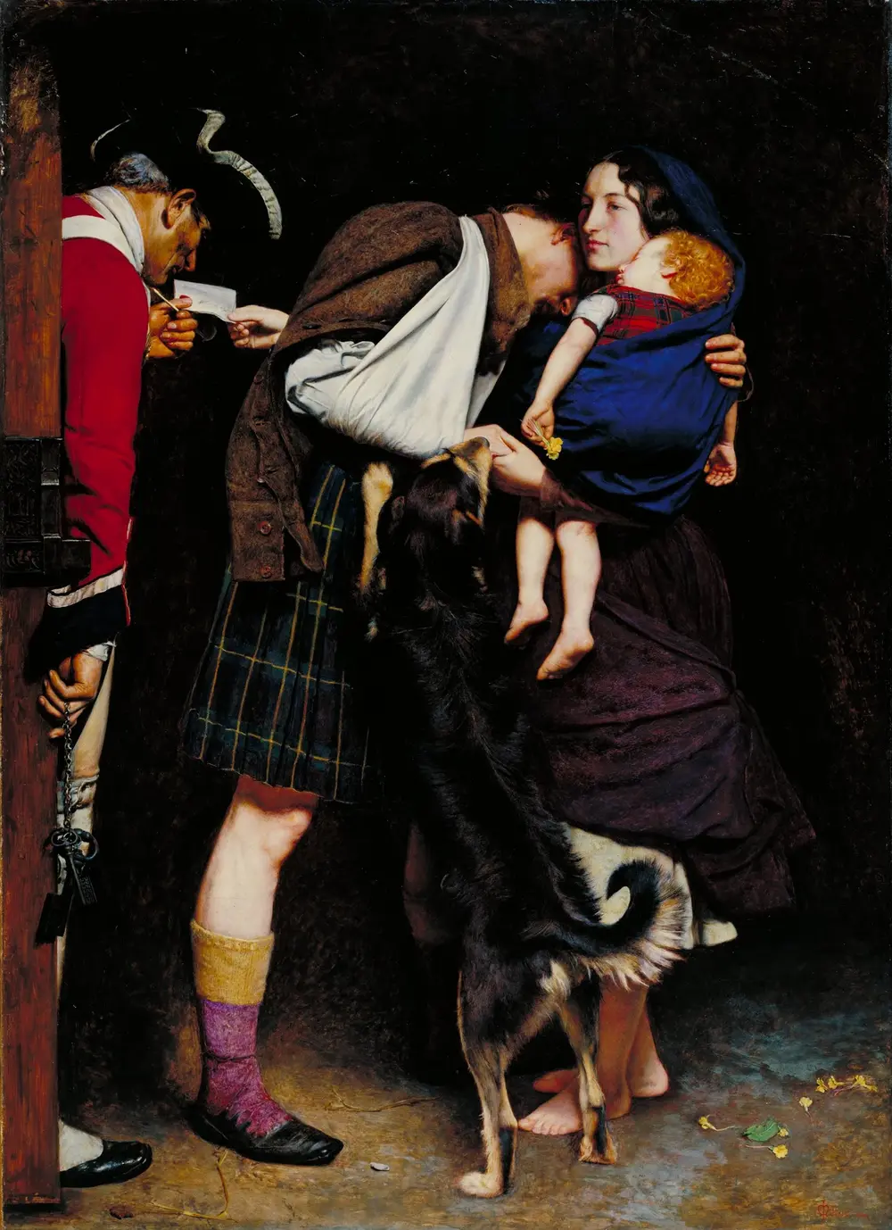 The Order of Release — John Everett Millais