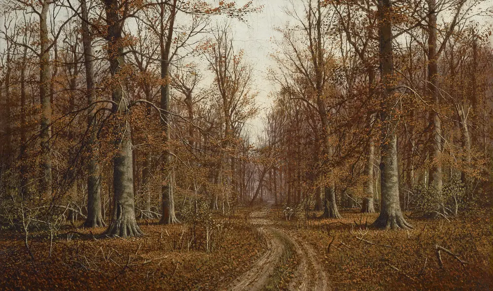 Beech Trees — William McKendree Snyder (American, 1849-1930)