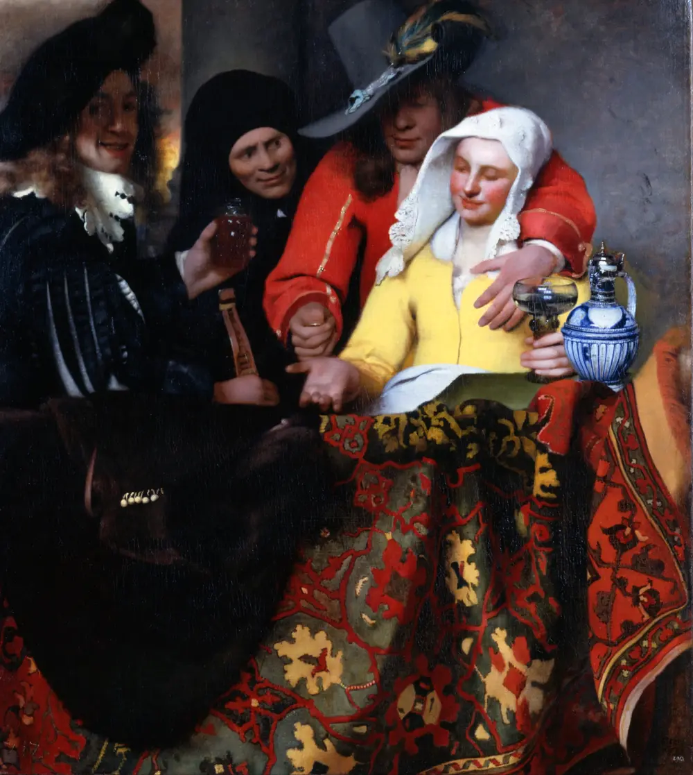 The Procuress — Johannes Vermeer