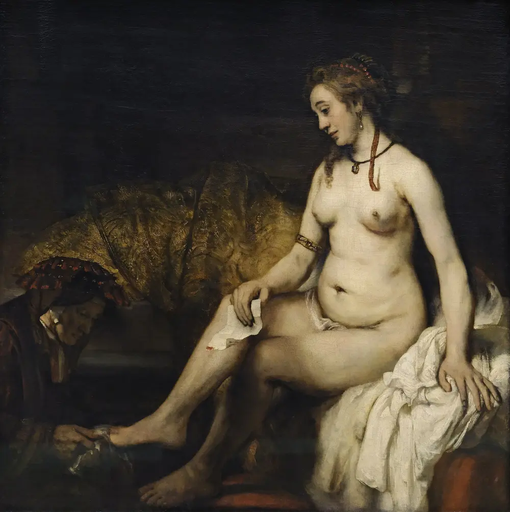 Bathsheba at Her Bath — Rembrandt van Rijn