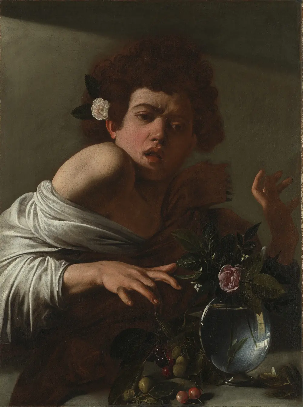 Boy Bitten by a Lizard — Caravaggio