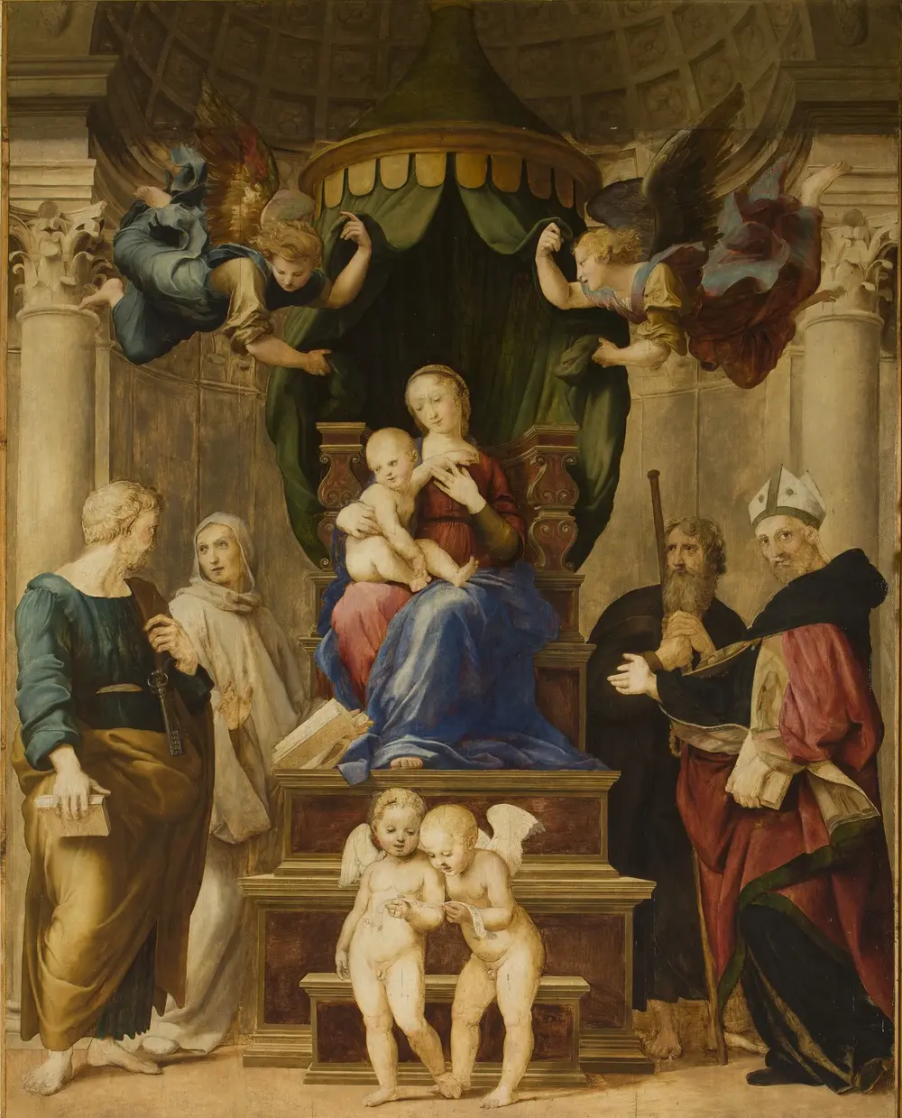 Madonna of the Baldacchino — Raphael