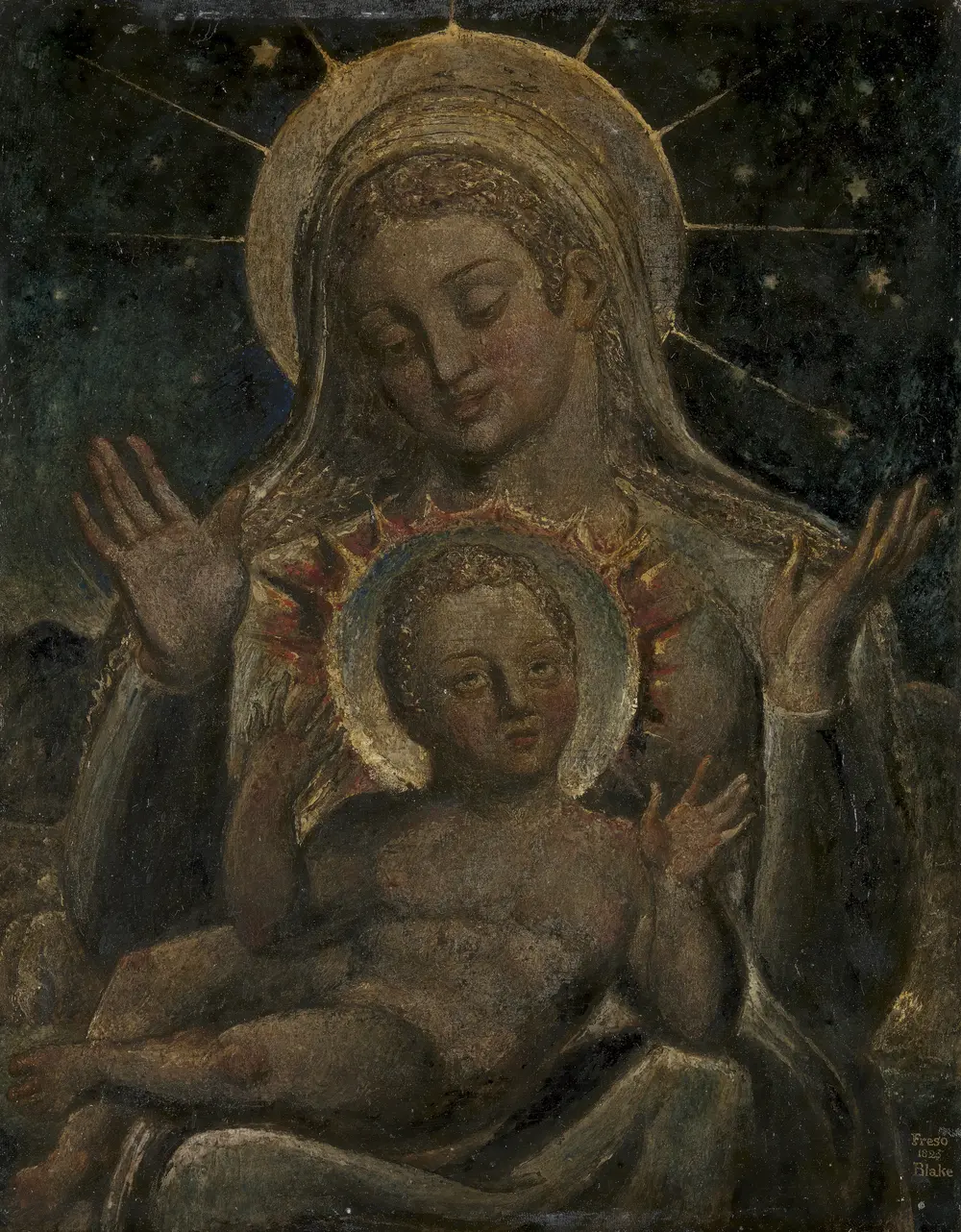 Virgin and Child — William Blake