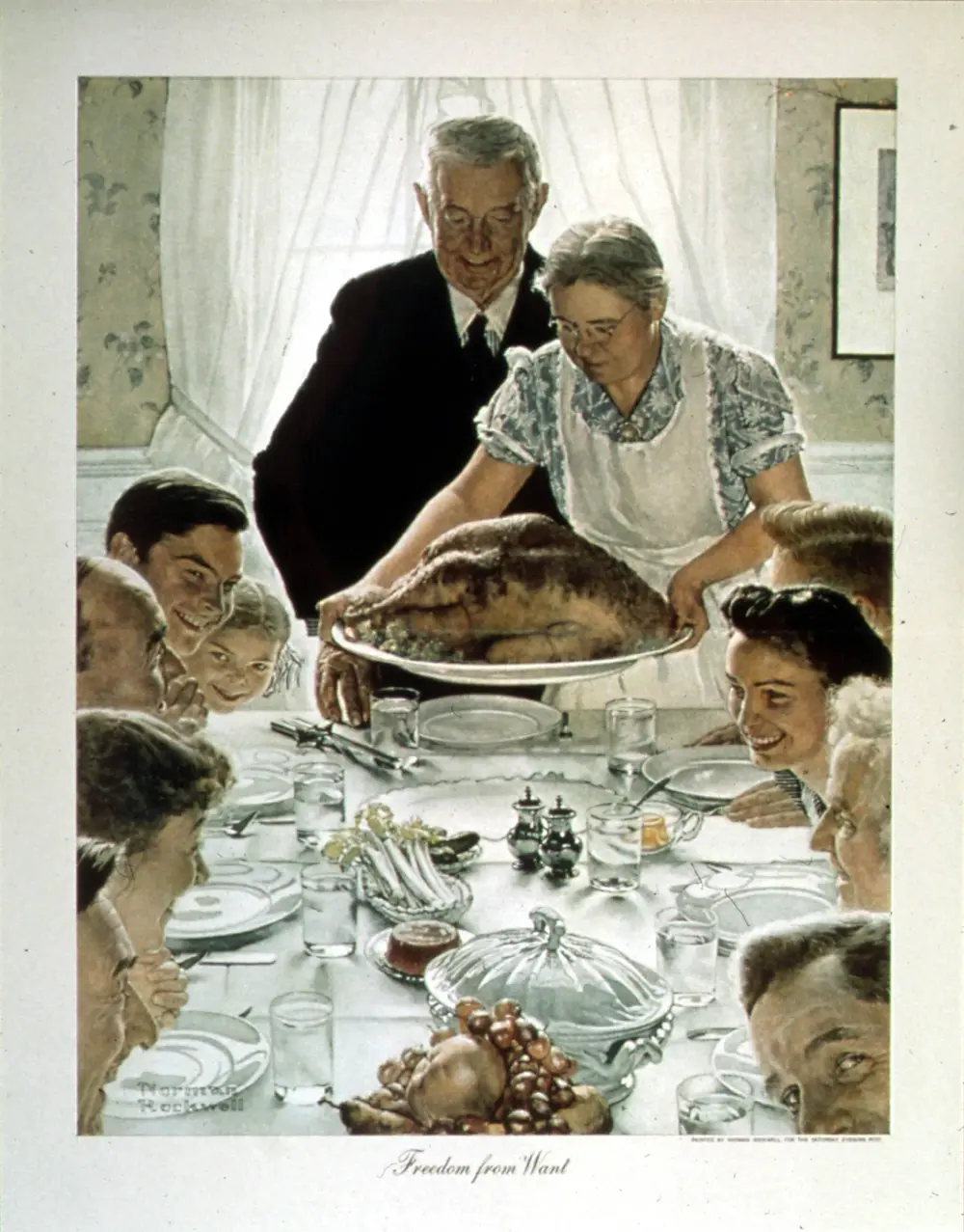 Freedom from Want — Norman Rockwell