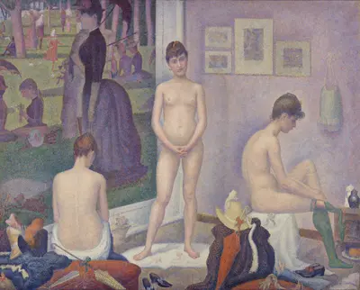 The Models — Georges Seurat