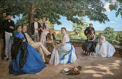 Réunion de famille — Frédéric Bazille