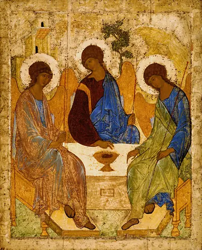 Holy Trinity (Troitsa) — Andrei Rublev