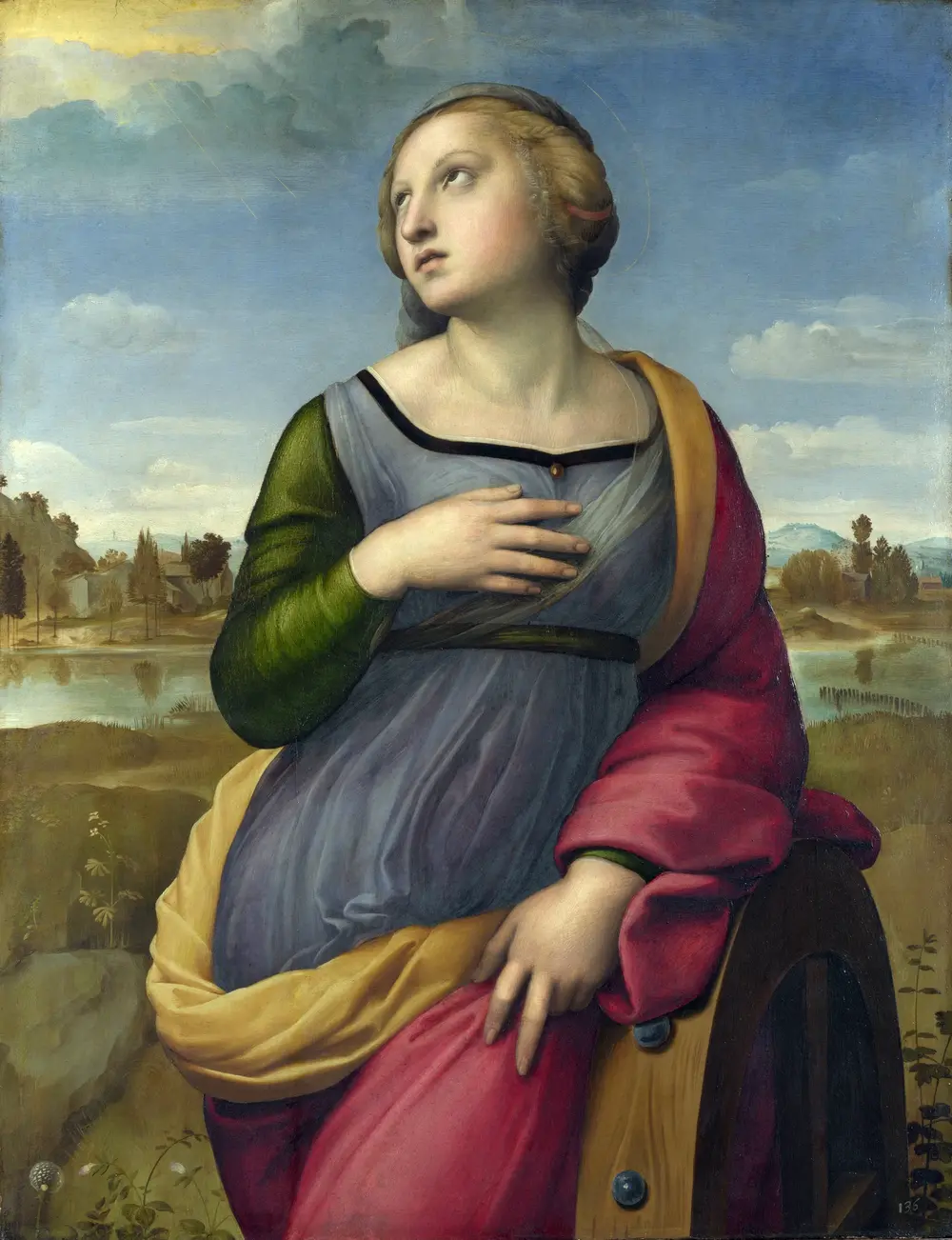 St. Catherine of Alexandria — Raphael