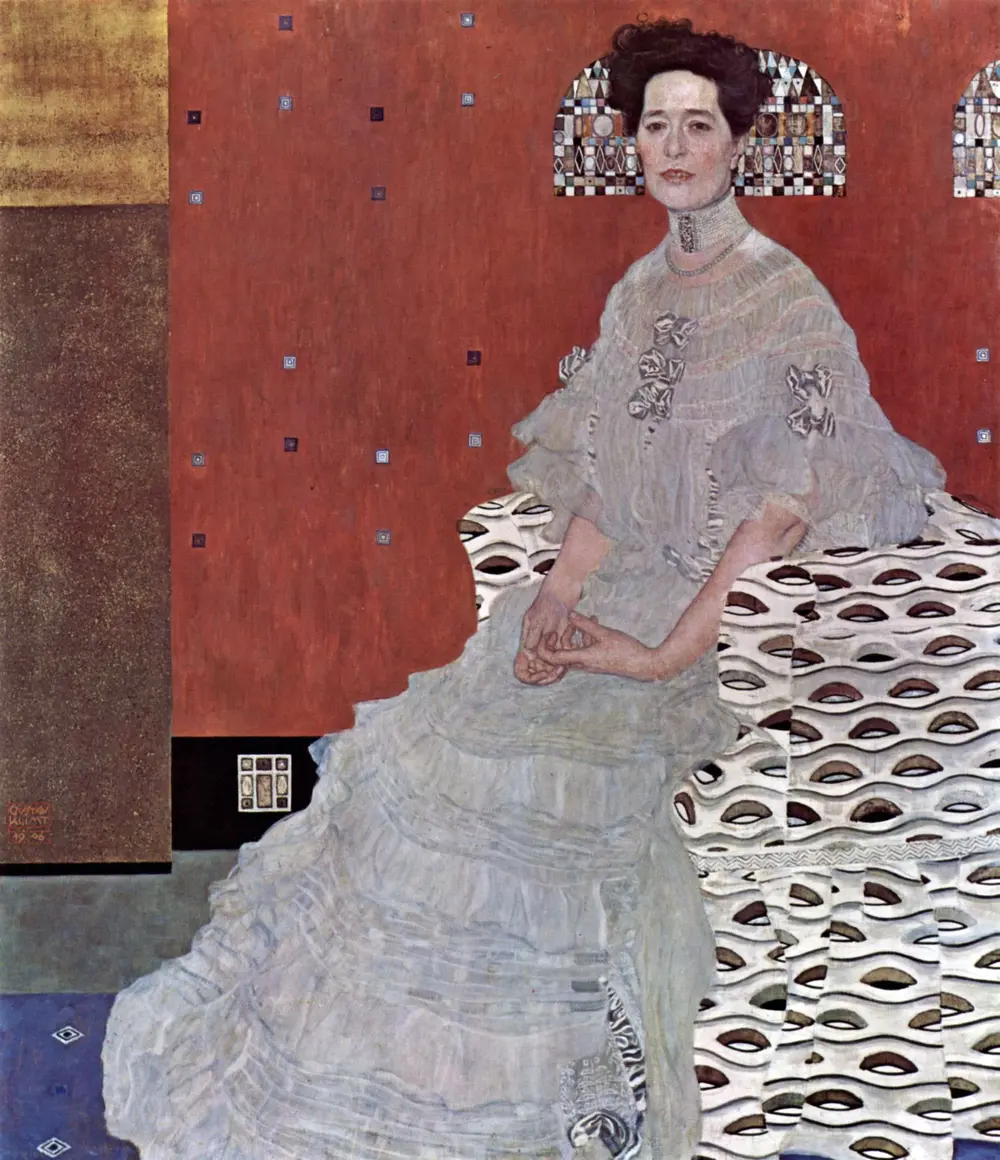 Portrait of Fritza Riedler — Gustav Klimt