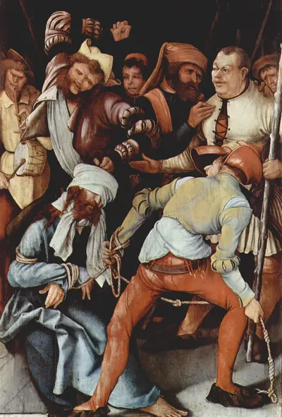 The Mocking of Christ — Matthias Grünewald
