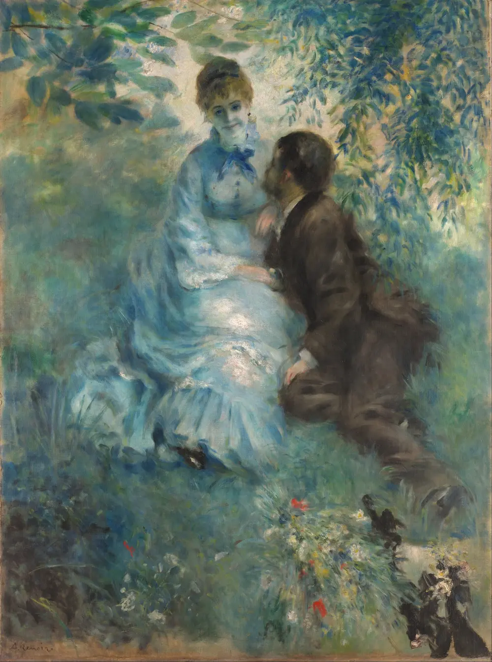 Lovers — Pierre-Auguste Renoir