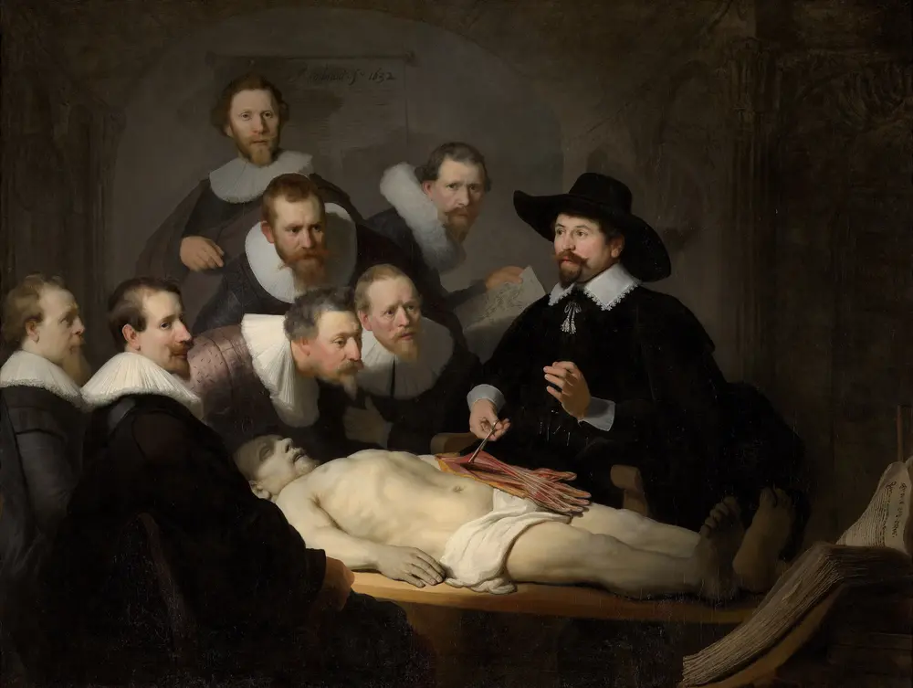 The Anatomy Lesson of Dr. Nicolaes Tulp — Rembrandt van Rijn