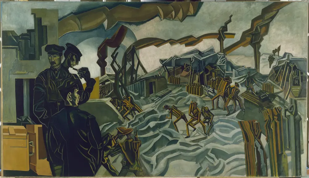 A Battery Shelled Art.IWMART2747 — Wyndham Lewis