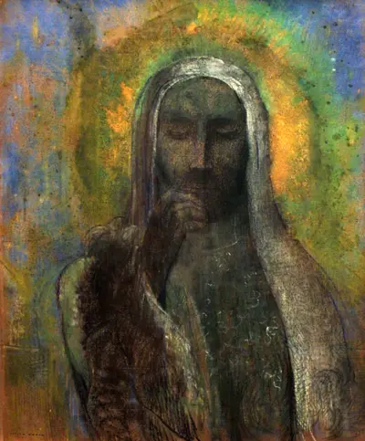 Christ of Silence (Le Christ du silence) — Odilon Redon
