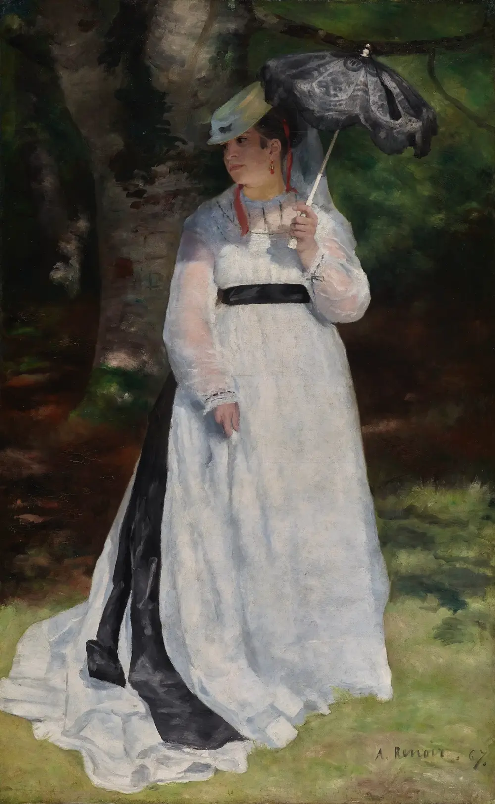 Lise with a Parasol — Pierre-Auguste Renoir