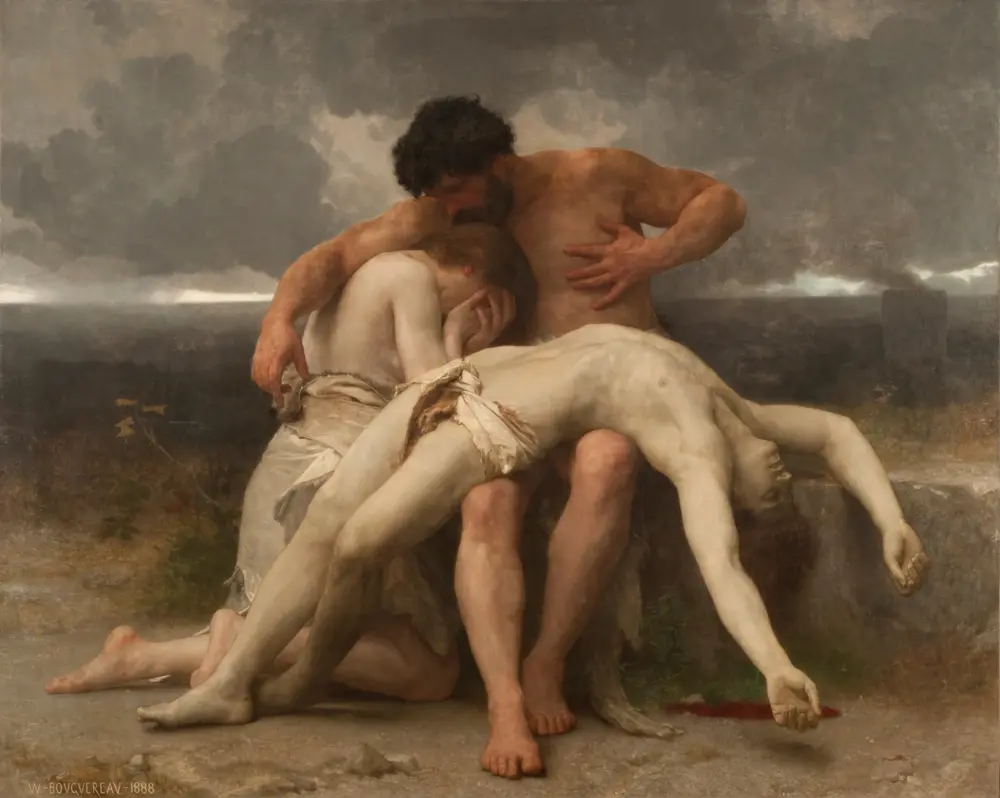 The First Mourning — William-Adolphe Bouguereau