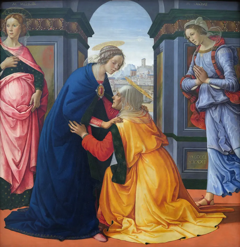 Visitation — Domenico Ghirlandaio