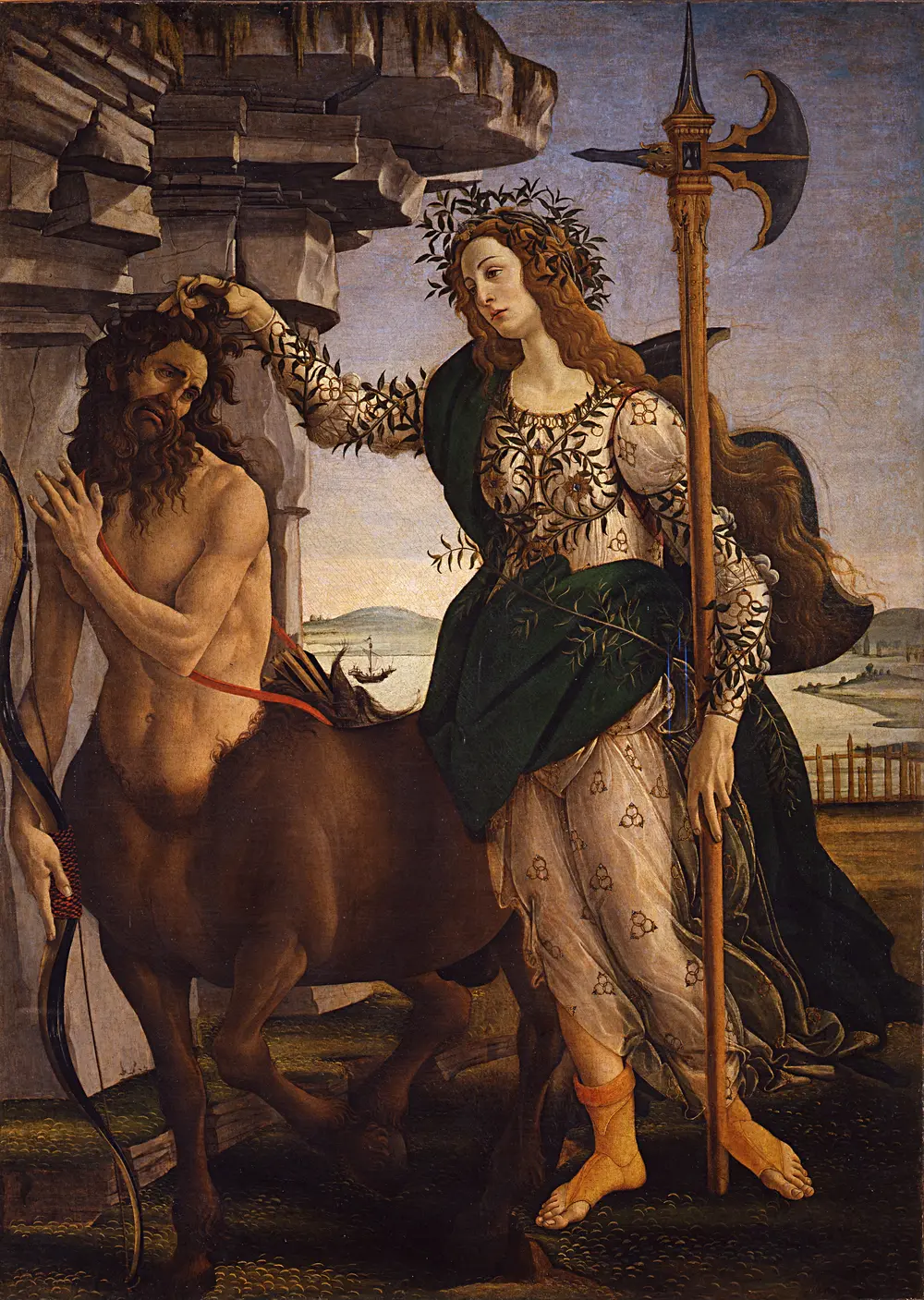 Pallas and Centaur — Sandro Botticelli